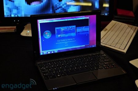 Бюджетный сенсорный нетбук Lenovo IdeaPad S10-3t, фото